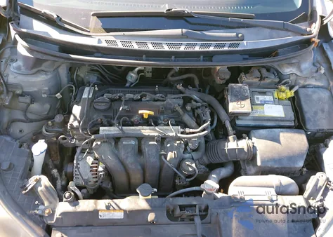 2011 Hyundai Elantra Gls (Ulsan Plant) from USA, damaged, VIN KMHDH4AE2BU112317